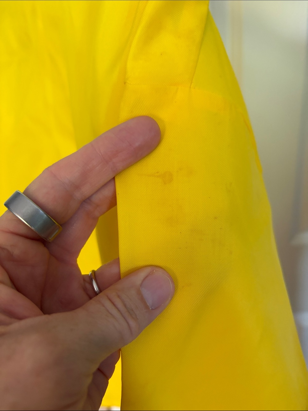 Yellow Racing-Stripe Windbreaker Jacket - Picture 7 of 10